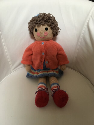 Belinda Jane - Knitted Doll