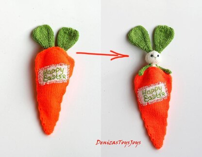 Easter Bunny in а carrot cozy