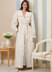 McCall's Misses' Robe, Tie Belt and Nightgown by Laura Ashley M8381 - Sewing Pattern