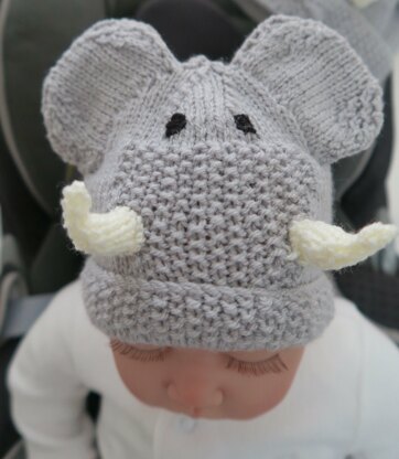 Ellie-Phant Baby Car Seat Blanket & Hat