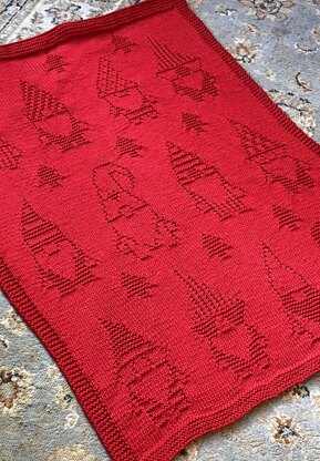 Christmas Gonk Blanket