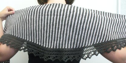 Sencillo Shawlette