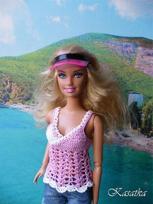 Celestial top for Barbie