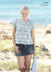 Woman's and Girls's Top in Sirdar Beachcomber Dk - 7284 - Downloadable PDF