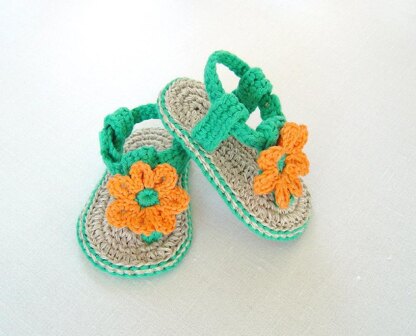 Baby Flower Sandals