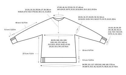 Laneus pullover