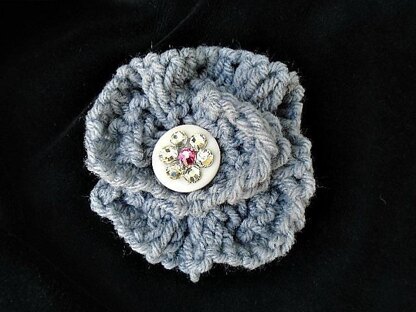 1065 - knit flower