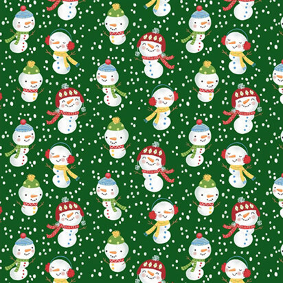 P&B Textiles Christmas Miniatures – Grün – PBCHMI4460GG
