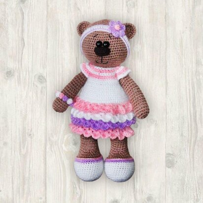 Bianca Bear Crochet Pattern
