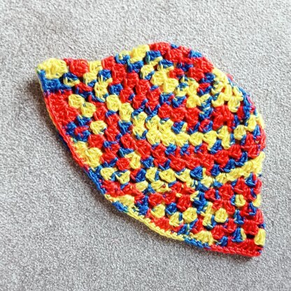 Raspberry Ombre Bucket Hat