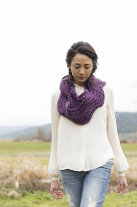 Infinity Scarf in Imperial Yarn Bulky 2 Strand - PC36 - Downloadable PDF