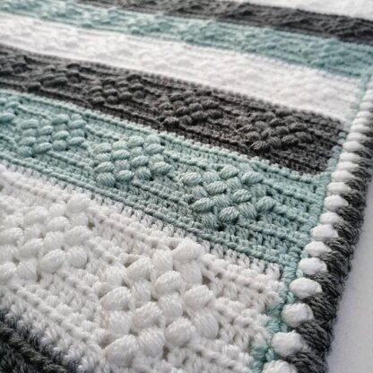 Diamond Bobble Blanket