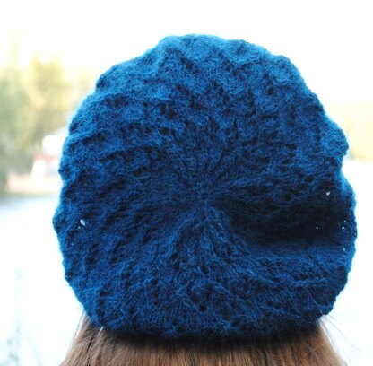 Chevron Lace Beret