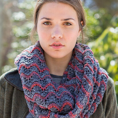 Popham Cowl in Berroco Colora