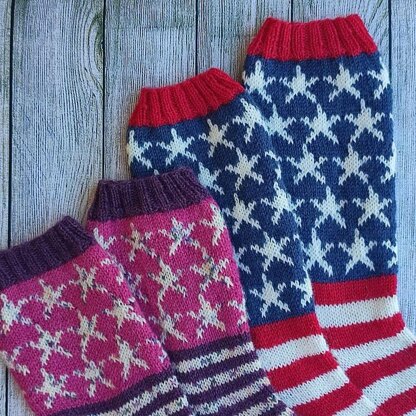 Stars and Stripes Forever Socks