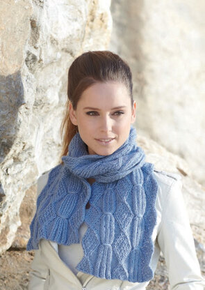 Women's Snoods and Scarves in Sirdar Wool Rich Aran - 7183 - Downloadable PDF