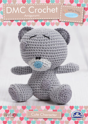 Cute Tiny Tatty Teddy Character Toy in DMC Natura Just Cotton - 15283L/2