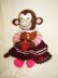 Knitting Monkey Doll Pattern, Cozy Grandma Style