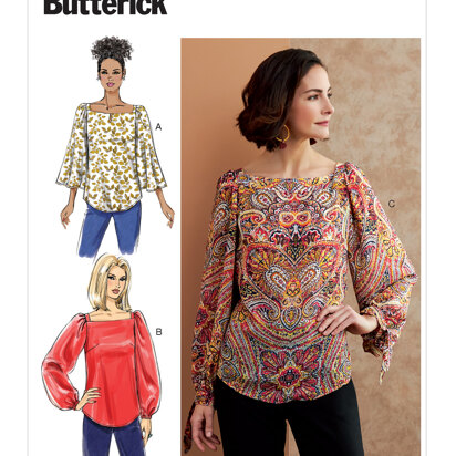 Butterick Misses' Top B6711 - Sewing Pattern