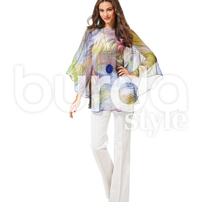 Burda 6589 Dress & Top B6589 - Paper Pattern, Size 8-20