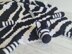 3in1 Safari Zebra Baby Blanket