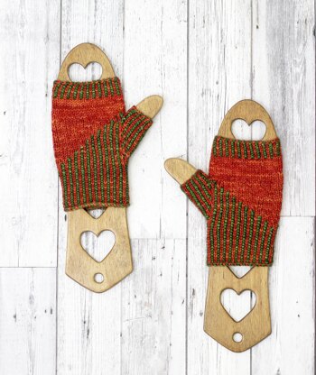 All Angles Fingerless Mittens