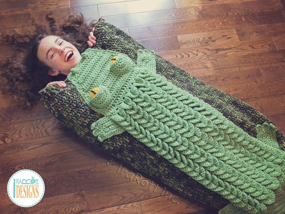 Crocodile best sale stitch blanket