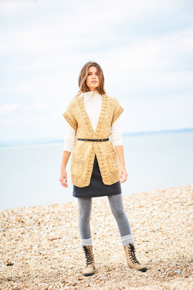 Cardigan & Waistcoat in Stylecraft Special XL Tweed & Life Super Chunky - 9888 - Downloadable PDF