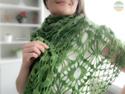 Peacock Eye Shawl