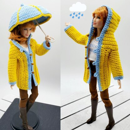 Barbie raincoat store