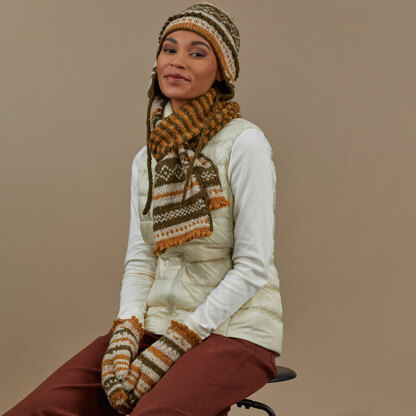 Tahki Yarns Carson City Hat & Scarf PDF