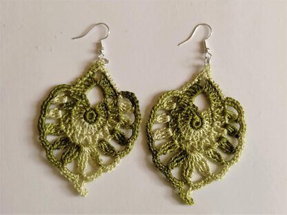 Leaf Dangle Earrings