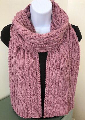 Camden Cabled Scarf