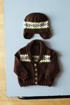 Kouki Piloto Cardigan & Hat