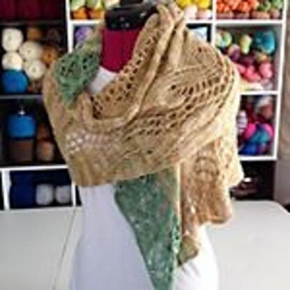 Golden Springs Shawl