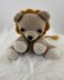 Leo Lion – Lion Crochet Amigurumi Pattern – Available in English & Portuguese