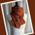 Homespun Scarf with Shawl Stick Crochet Pattern