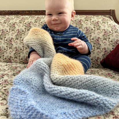 EASY KNIT Baby Blanket