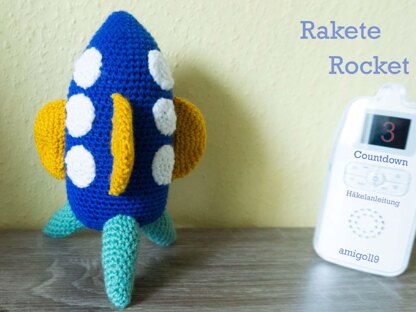 Amigurumi Häkelanleitung Rakete Rocket !