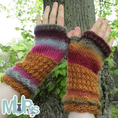 Textured Wrist Warmers