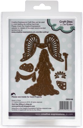 Creative Expressions Festive Craft Dies By Sue Wilson - Christmas Angel 2019