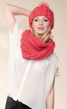 Hats & Snoods in Rico Fashion Gigantic Mohair - 209 - Downloadable PDF
