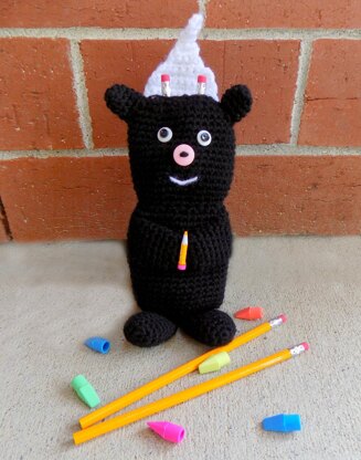 Skunk Pencil Holder