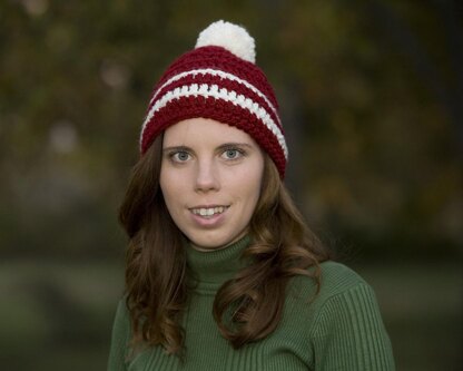Adult 7 in 1 Hat Pattern Quick and Easy - 2 stripe