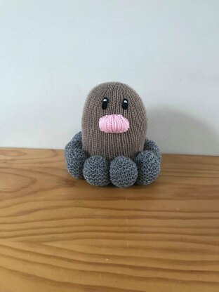 Diglett Pokemon Toy