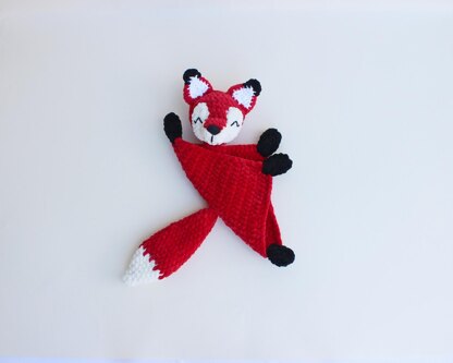 Fox crochet lovey