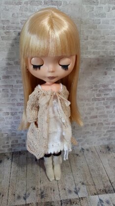 Time for Tea housecoat for 12" Blythe