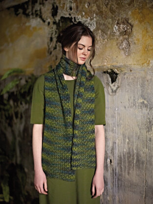 Falcon Scarf in Rowan Fine Art