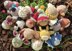 Keychain Figure Dolls Angel Cat Dog Dragon Elf Fox Giraffe Horse Koala Llama Panda Reindeer Santa Triceratops Unicorn Christmas crochet amigurumi
