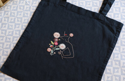 Un Chat Dans L'Aiguille Easy Customize - Casual - Size M Printed Embroidery Kit